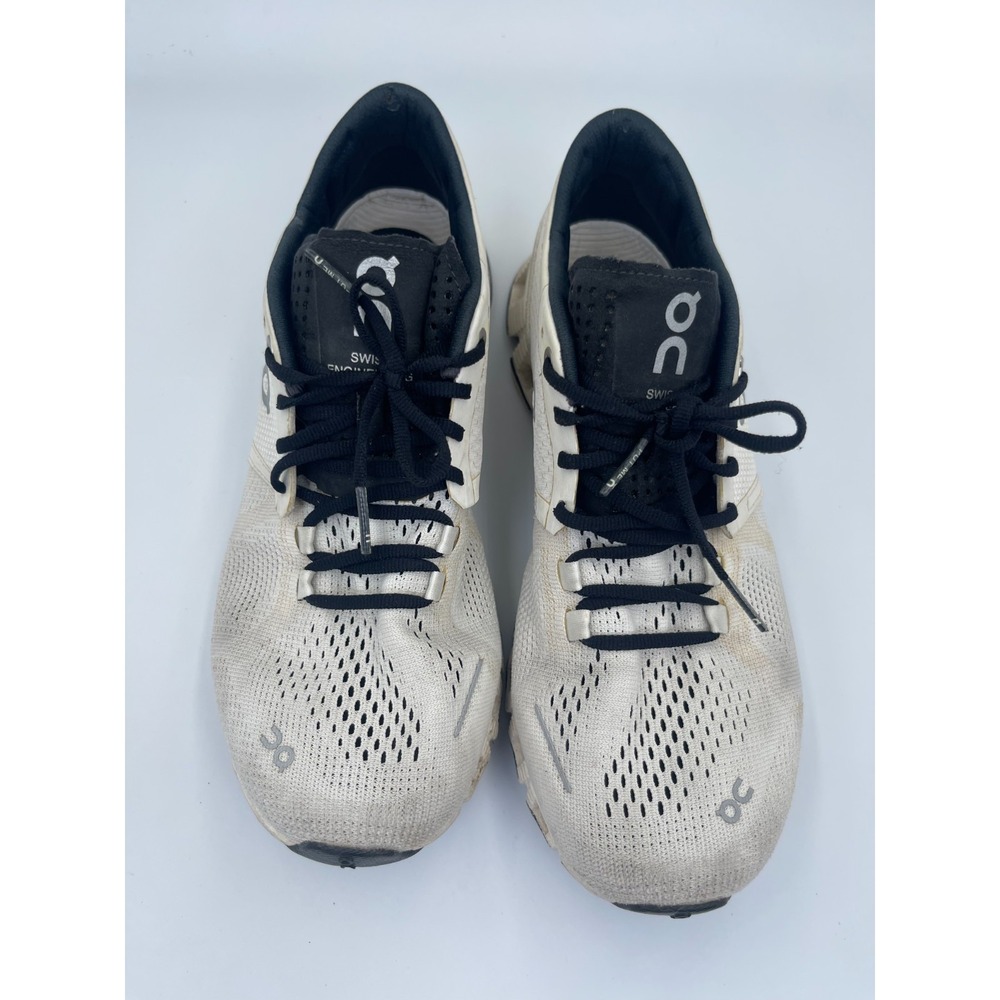 On CloudTec Running Shoes Womens Size 7 White & Black Swiss Engineering Footwear